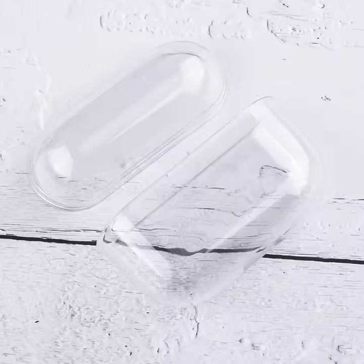 Funda Protectora De Cristal Duro Para Apple AirPods pro 1 2 3 Cubierta De Protección Transparente Para Auriculares Y Caja De Carga Accesorios Compatible Con Air Pods 1 2 3 - 1