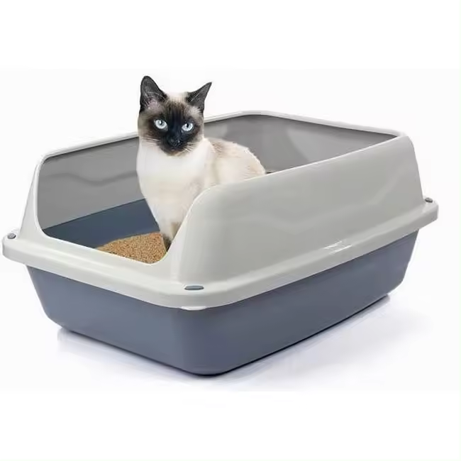 Arenero de gato 2 formas, medidas 44,5x34x18,5 cm - 1