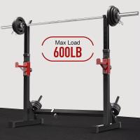Soporte Multifunción Ajustable, Soporte Para Pesas, Gancho Para Discos De Hombre Para Entrenamiento De Sentadillas, Soporte Para Barra, Soporte De Potencia, Equipo De Gimnasio - details 2