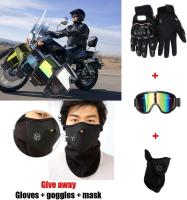 Casco Bicicleta Adulto Montaña,Casco De Descenso para Niños Regalos Adultos Gafas Máscara Guantes BMX MTB ATV Carrera Integral Casco - details 2
