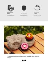 Convertidor De Estufa De Camping Al Gas Con Adaptador Montado En La Cabeza Bloqueo Automático Apagado Inmediato Para Actividades Al Aire Libre Y Escalada - details 1