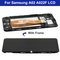 Pantalla LCD De 6.5 Pulgadas Para Samsung Galaxy A02 A022 A022M A022F A022G SM-A022F Con Marco De Ensamblaje Pantalla Táctil Compatible Con Galaxy A02 - details 6