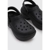 Crocs STOMP CLOG ZUECOS Mujer Negro - Cómodos y Funcionales - details 1