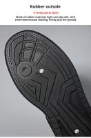 Zapatos De Correr Casuales Para Hombre Nuevos Zapatillas De Moda Plataforma Zapatos De Entrenamiento De Tenis Al Aire Libre Para Verano Material Superior De Cuero Artificial - details 4