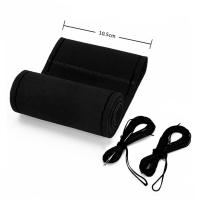 Funda De Volante De Cuero Universal 38cm Antideslizante Y Transpirable Para Protección Del Coche Accesorios Interiores De Coche - details 0
