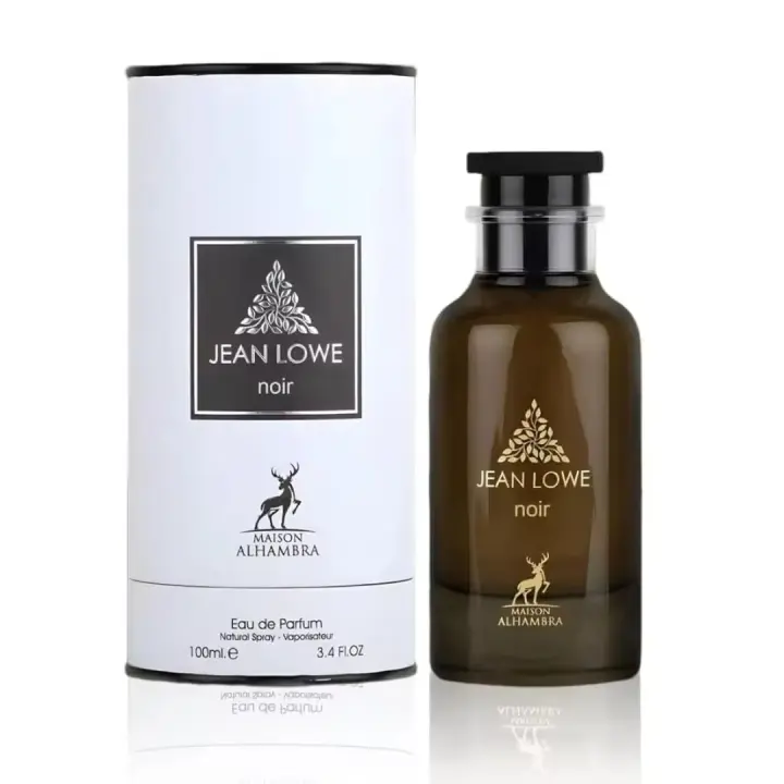 Jean Lowe Noir Perfume By Maison Alhambra Para Hombre ORIGINAL EMIRATOS ARABES UNIDOS 100 ML- Jean Lowe Ombre Renombrado - 1
