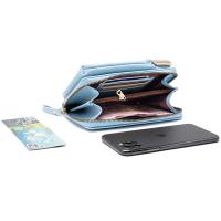 Mini Bolso Cruzado de Moda Bolsillo de Cuero para Teléfono y Cartera Bolsos de Viaje para Mujer - details 1