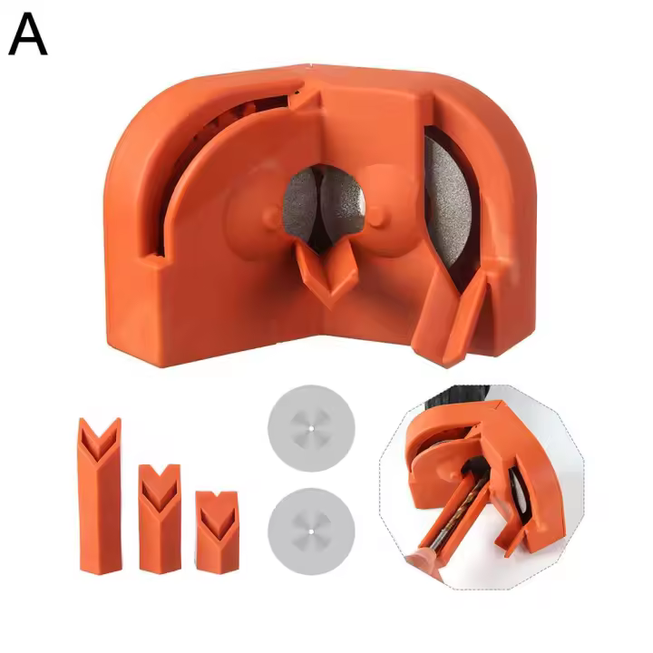 Afilador De Cuchillos Multifuncional Para Broca De Taladro Eléctrico Doble Cara Polimérica Desechable Afinador De Herramientas - 1