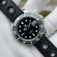 Reloj De Buceo Automático STEELDIVE SD1953 Nuevo Con Pantalla De Doble Color En Acero Inoxidable Cristal De Zafiro 300M Impermeable Para Hombres - details 6