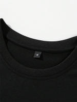 Camiseta De Verano Para Hombre Estilo Clásico Sencillo Y Casual Con Rayas De Colorido Corta Manga O-Neck Poliéster - details 5