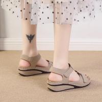 SP Sandalias de mujer de nuevo estil con Tacones de cuña, Suela Gruesa con Velcro, Talla big, sandalias de una Tira en stock, - details 45