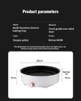 Multi Cocina Eléctrica 220V Sartén De Frying No Adhiere Para Barbacoa Pescado Carne Huevo Máquina De Cocinar En Casa - details 22