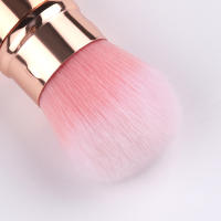 Cepillo De Maquillaje Portátil Y Retráctil RANCAI Para Blush Polvo Y Belleza Set De 1 Pieza Material De Nylon Y Metal - details 2