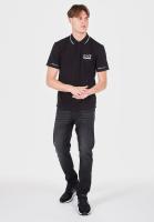 Polo Emporio Armani EA7 3DPF19 PJ04Z 1200 black - details 3
