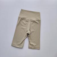 Shorts Deportivos Para Mujer Yoga High Waist Leggings Terciopelo Rápido Secado Ropa De Gimnasio Ciclismo Shorts De Fitness - details 5