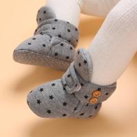 Botitas De Nieve Para Bebé Niño Y Niña Zapatos De Primera Caminata Invierno Algodón Cálido Antideslizante Suela Nuevo Nacido Zapatos Para Cuna - details 52
