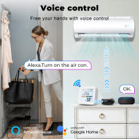 Sensor De Temperatura Y Humedad WIFI Interior Con Pantalla LCD Iluminada Soporte Alexa Google Tuya Smart Higrómetro Termómetro - details 11