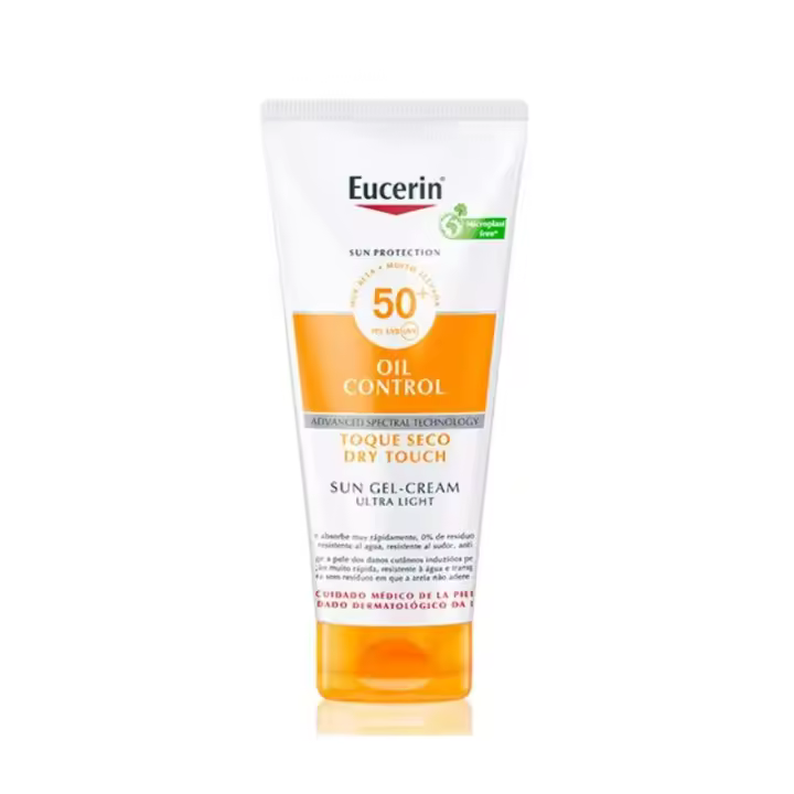 Eucerin Sun Gel Cream Dry Touch Corporal SPF50+ 200 ml - 1