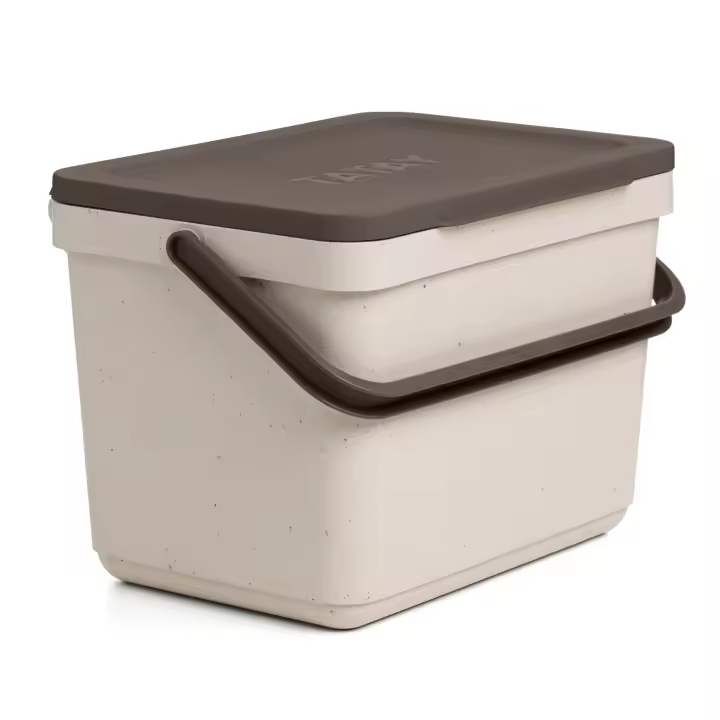 TATAY 1105539 CUBO ORGÁNICO 6L SMART SIN SOPORTE ECOHOME - 1