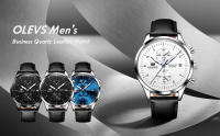 Reloj De Pulsera De Lujo Para Hombre OLEVS Marca Original Cuarzo Resistente Al Agua Luminoso Fecha Estilo De Negocios Moda 2022 - details 0