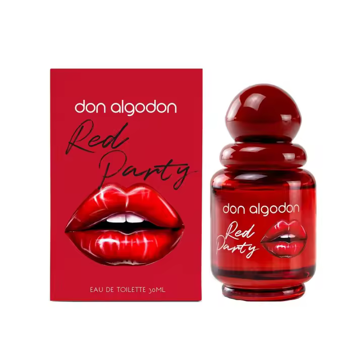 Perfume Red Party | DON ALGODON - Agua de colonia de mujer, 30ml, fragancia floral // Ref: 10781222 - 1