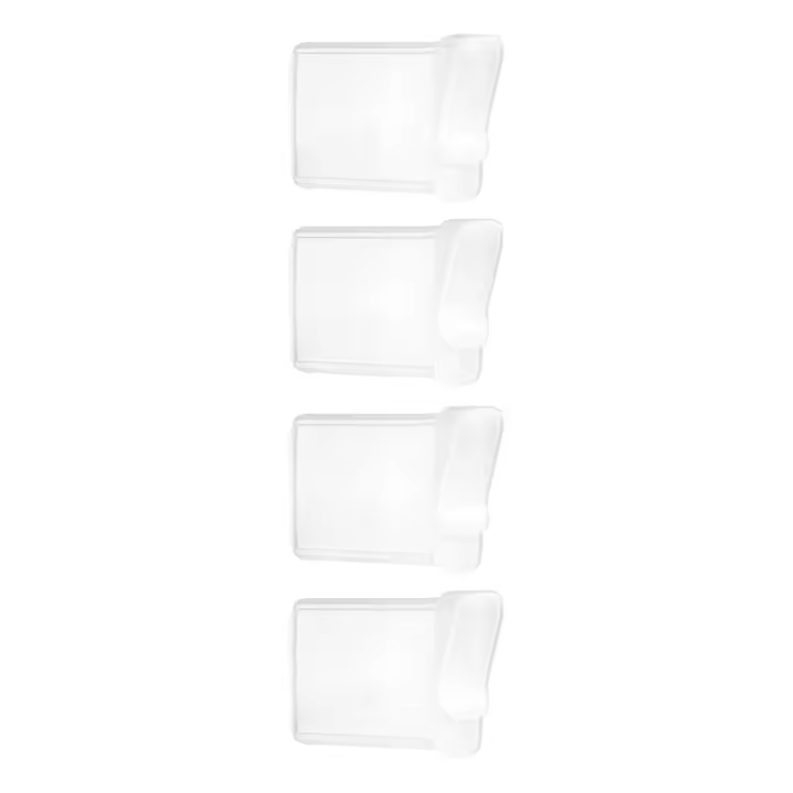 Juego De 4 Divisores Transparentes Para Nevera Retráctiles Clip Para Puerta Lateral De La Nevera Organizador De Alimentos Y Botellas Para Cocina - 1