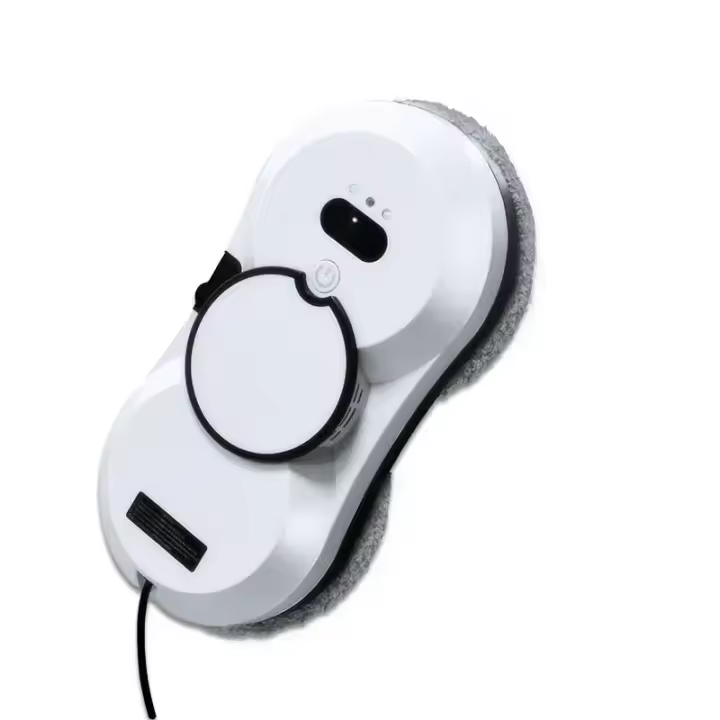 Robot Limpiacristales 5600PA Profesional con Spray Eléctrico y Control Remoto - Succión Ultra Fuerte, Anticaídas, Ideal para Ventanas Grandes y Fachadas - 1