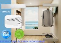 Tendedero Plegable de Pared JANDTEK - Exterior E Interior - Ahorro de Espacio - Resistente y Fácil Instalación - details 1