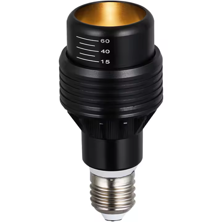 Bombilla LED E27 Ajustable Para Spot COB Luz De Punto Para Restaurante Hotel Centro Comercial Y Tienda De Hot Pot Foco Con Enfoque Variable Para Iluminación Comercial - 1