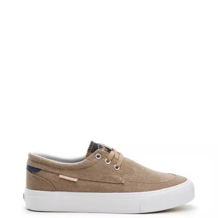 Spagnolo 40022 Zapatillas de lona para hombre arena en textil con cordones 40022-002 - 1