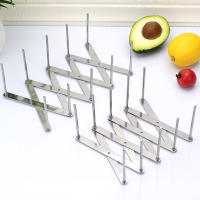 Organizador De Tazones Y Platos Leeseph Para Puerta De Armario Estante Reutilizable De Metal Para Soporte De Platos Y Tazones - details 5
