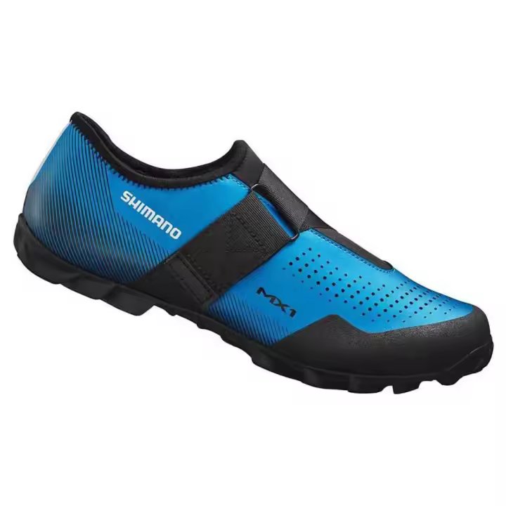Calzado hombre Zapatillas ciclismo Shimano Zapatillas Mtb Mx100 Azul - 1