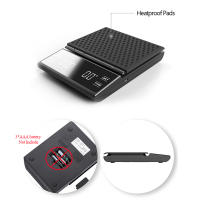 Báscula De Cocina Electrónica 3kg/0.1g Precisión Alta LED Digital Para Café Y Cocina Con Timer Automático Balance De Peso Doméstico - details 7
