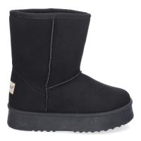 PuntoSalao Botas australianas altas con plataforma para mujer color negro VR3-596 - Unos Botínes para Mujer  Estilo Australianos  Lisos de Plataforma con Interior Forrado en Pelo  Detalles de Costura  Ideales para Invierno - details 0