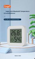 Sensor De Temperatura Y Humedad Bluetooth Tuya Mini Con Pantalla LCD Higrómetro Inteligente Control Remoto Por App Para El Hogar - details 0