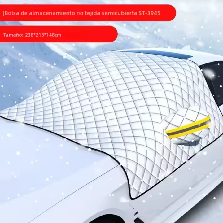 Protector De Parabrisas Para Coche Magnético Anticongelante Visera De Protección Contra Nieve Y Hielo Accesorio De Invierno Para Automóviles - 1