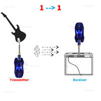Transmisor Y Receptor De Audio Inalámbrico Para Guitarra Sistema De Dispositivo De Comunicación Para Instrumento De Viento Electrónico Saxofón EWI5000 4000 Peso 200g - details 8