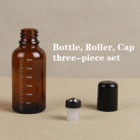 Botella De Vidrio Marrón Para Perfume Y Aceites Esenciales Reutilizable De 5ml 10ml 15ml 20ml 30ml 50ml Para Líquidos - details 3