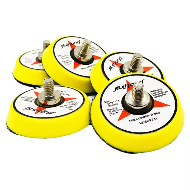 Pulidora Orbital De Arena 1/2/3/4/5/6 Pulgadas Con Lazo Para Lijador De Aire Y Polísmero M6 M8 Herramienta Abrasiva SI FANG - 1