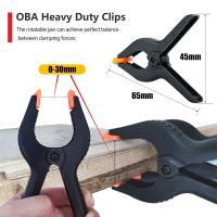 6/10PCS Clip De Resorte Para Trabajos Con Madera Herramientas De Nylon Plástico Clip a Para Fotografía Fijación De Fondo - details 1