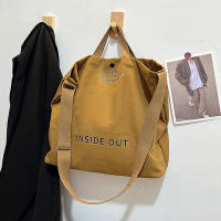 Bolso De Hombro Para Mujer De Lona De Alta Calidad 2023 Bolsa De Compras Estudiantes Bolso De Libros De Algodón Gran Tote Para Niñas Monedero - details 28