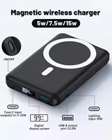 PowerBank 13000mAh, Bateria Externa Magnético Inalámbrico, Bateria Portatil Carga Rapida, Powerbank USB-C Compatible con MagSafe iPhone 14/13/12/Pro/Pro MAX/Mini - details 3