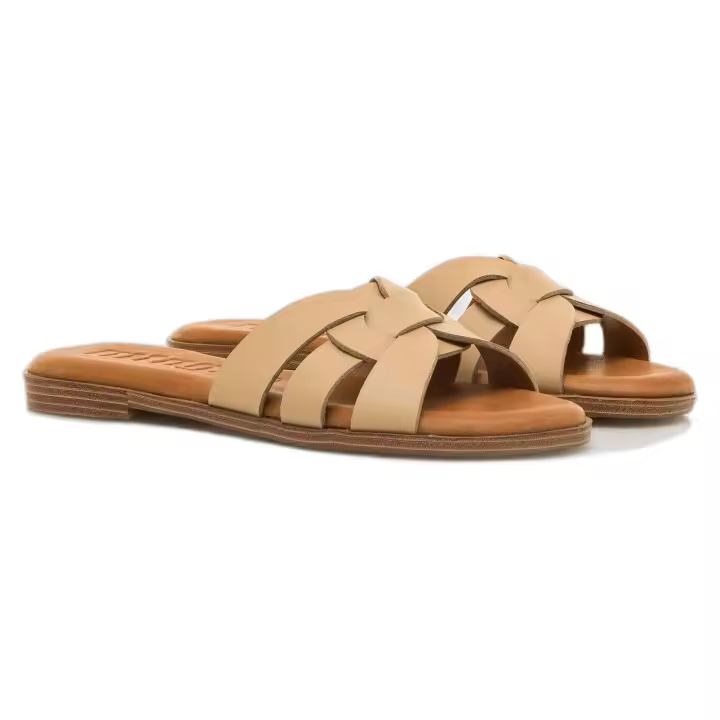 Planas marca Mustang modelo 59580-C57865 para calzado mujer en color beig - 1