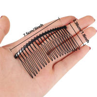 10pcs Base De Peine Metálico Para Adornos De Cabello Accesorios Chinos Para Diademas Y Joyería De Boda Decorativa Tamaños Variados - details 1