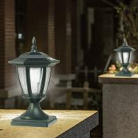 Lámpara Solar Para Valla Exterior IP65 Decorativa Para Jardín Puerta Casa De Campo Lámpara Solar Autocontenida Protección Total - details 8