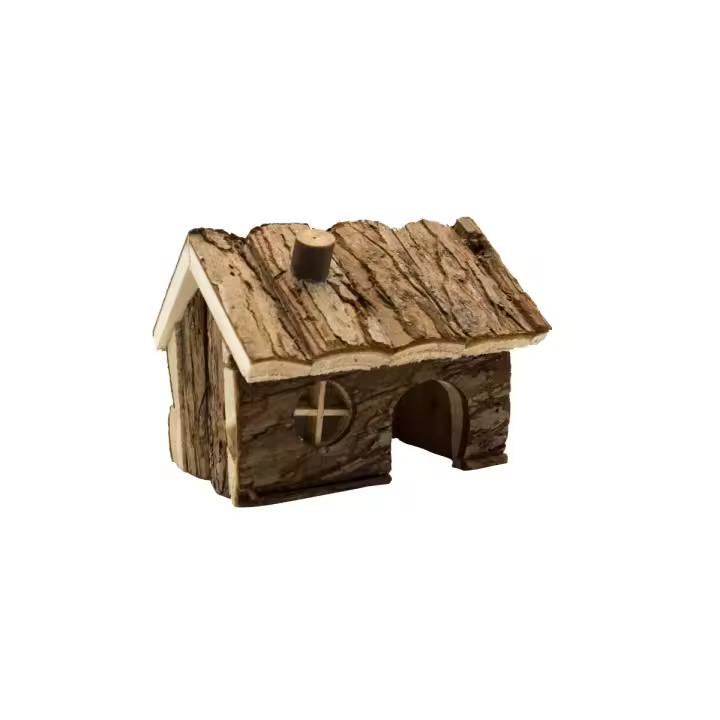 Casita para Mascotas Cobayas, Gerbos, Hamsters BUBI CASA ROEDORES 15X11X12 - 1