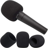 6pcs/pack Cubierta De Micrófono En Espuma Estilo Nuevo Pantalla Antisoplo Adecuada Para La Mayoría De Los Micrófonos Manuales Estándar - details 5