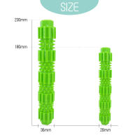 Juguetes Para Perros Masticables De Limpieza Dental Para Pequeños Y Medianos Perros Juguetes Dispensadores De Alimentos Accesorios Para Perros Material TPR Verde Naranja - details 0