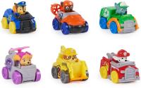 Paw Patrol, Patrulla Canina Los 6 perritos más famosos montados en sus vehículos en este Pack de 6 vehículos Pup Squad Racers - Spin Master 6070070 - details 1
