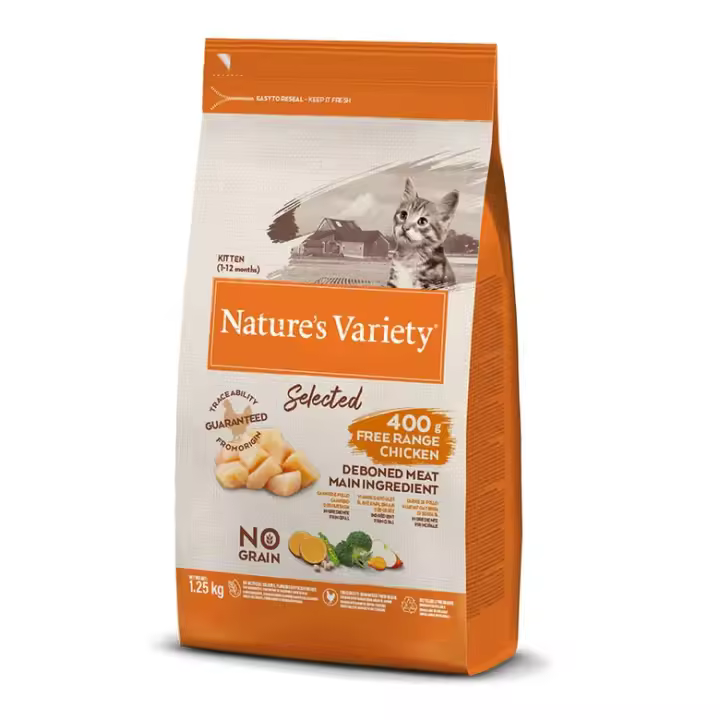 Natures Variety Selected kitten pollo No grain. Natures variety gatito - 1
